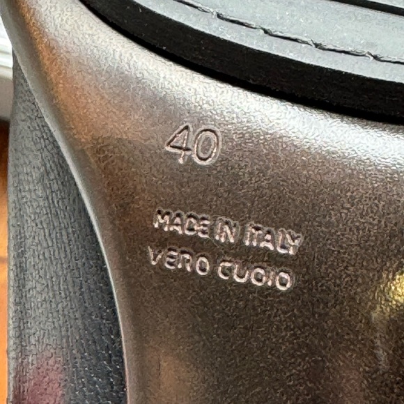 Costume National Scarpa Diana Nero size 9 UK40 Black Heels - Picture 5 of 9